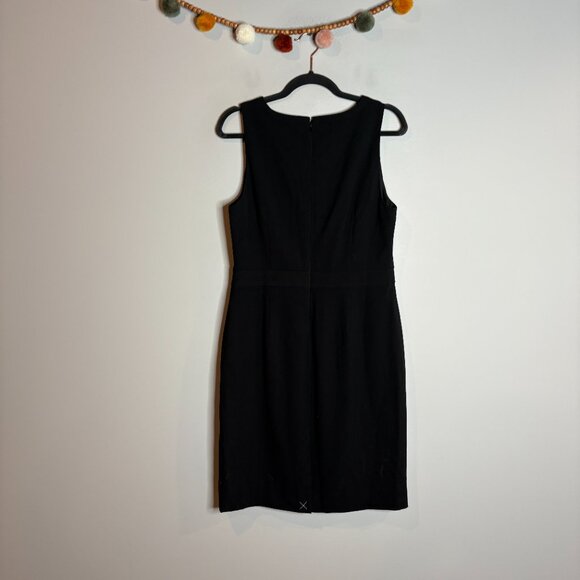 NWT J. Crew Factory black sheath suiting dress - Picture 6 of 6